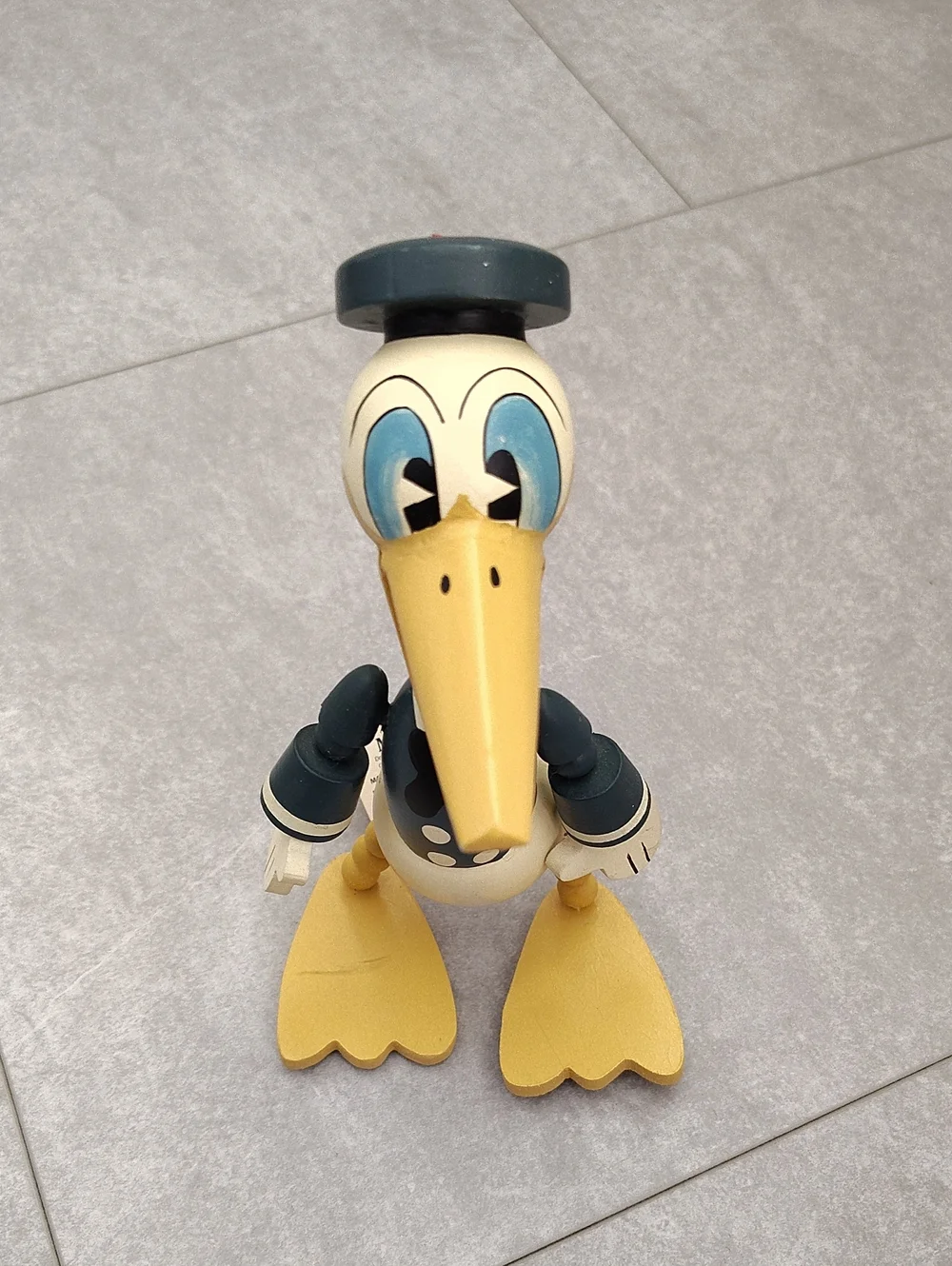 Vintage Disney Donald Duck Ornament With Original Tag